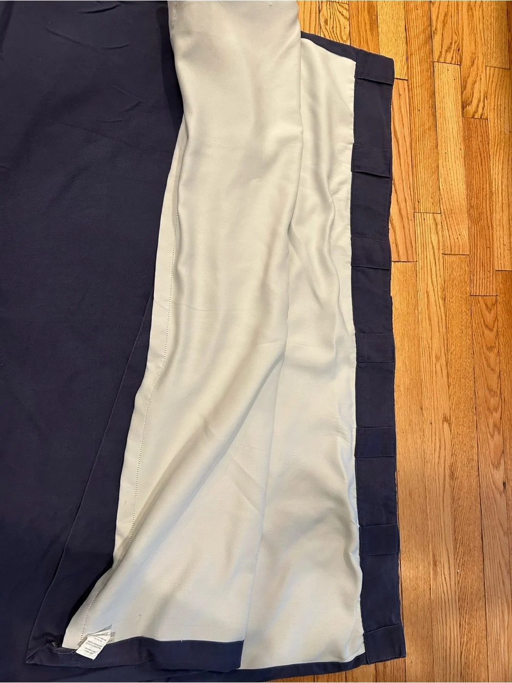 Pottery Barn Kids Navy Cameron Blackout Curtain 2 Panels